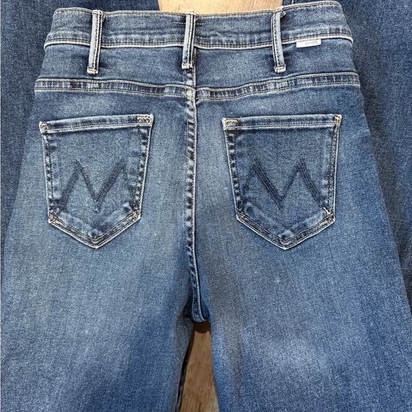 MOTHER The Hustler Roller Heel Size 25 Dark wash - Picture 6 of 6